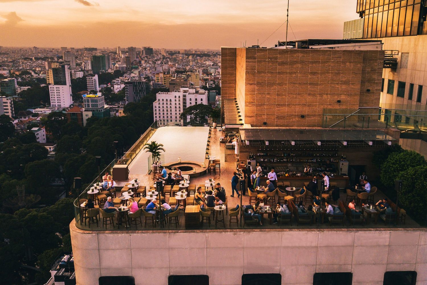 Rooftop Pool Bar