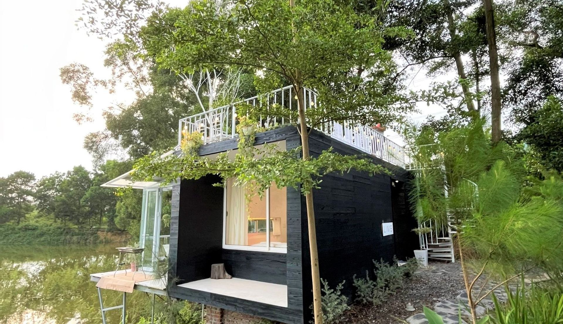 Top 16 homestay villa Sóc Sơn có bể bơi riêng, view hồ núi | Justfly.vn