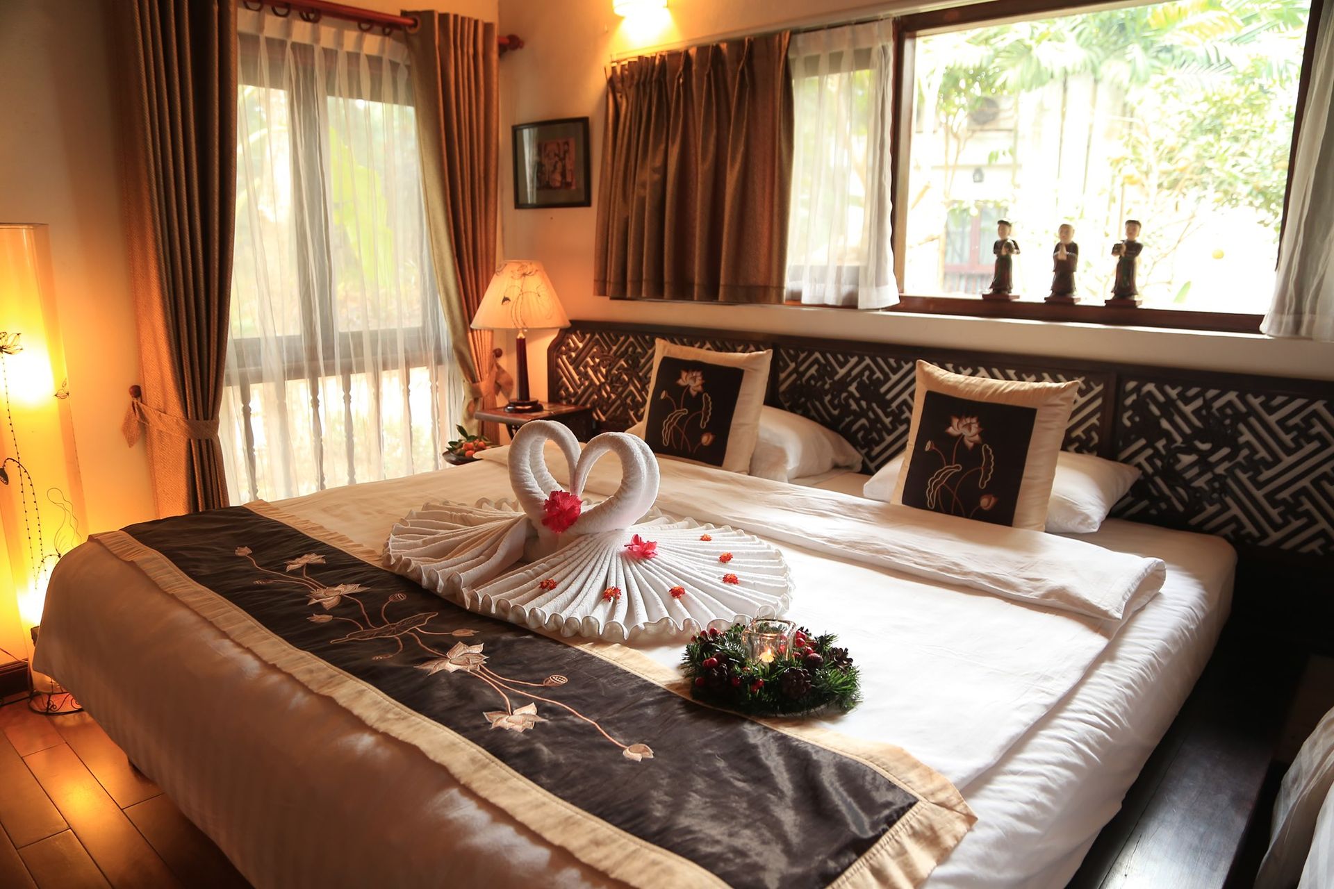 phong ngu moon garden homestay son tay ha noi 