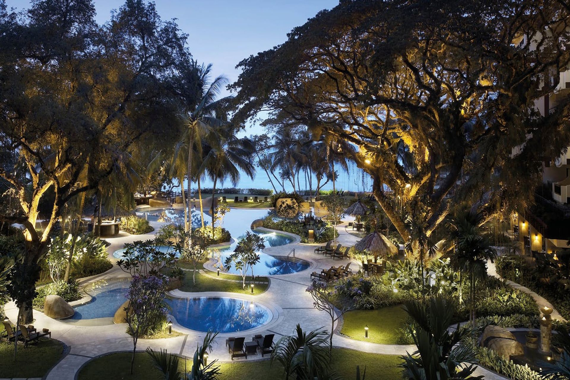 Shangri La Rasa Sayang Resort & Spa với diện tích rộng rãi