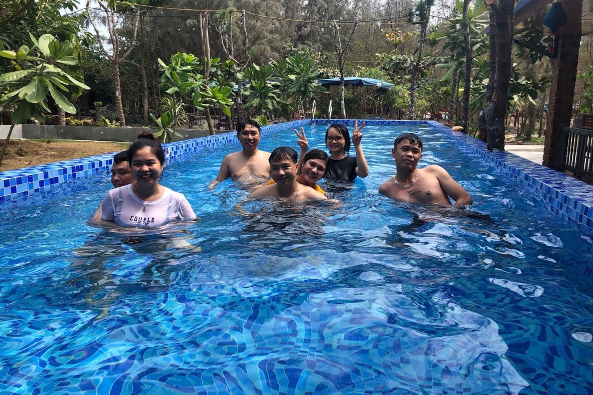 Hồ bơi tại Hoàng Sa Resort