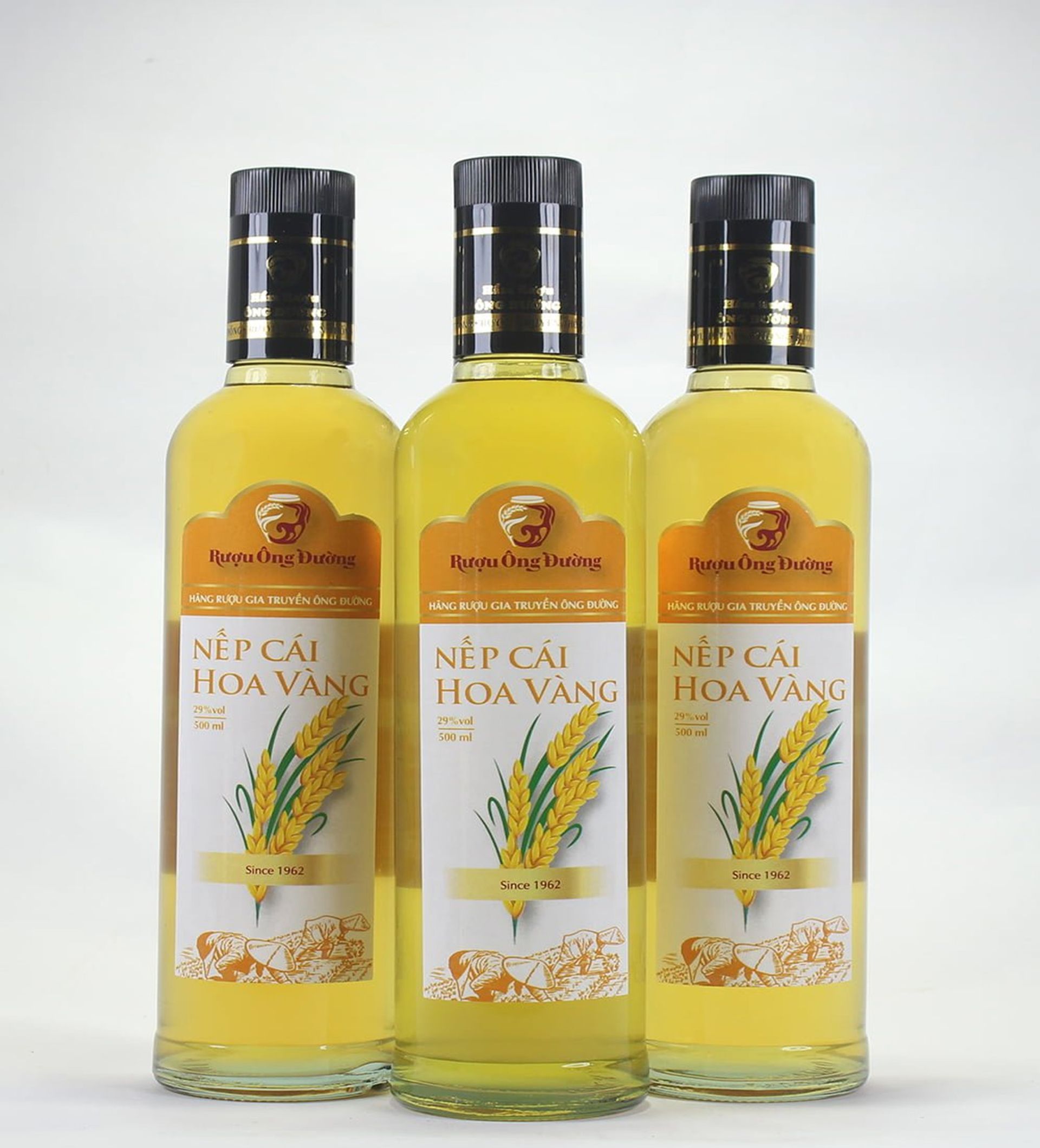 Hai Phong yellow flower sticky rice wine