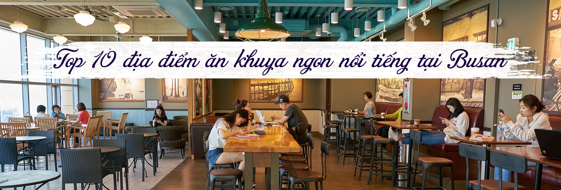 Top 10 địa điểm ăn khuya ngon nổi tiếng Busan