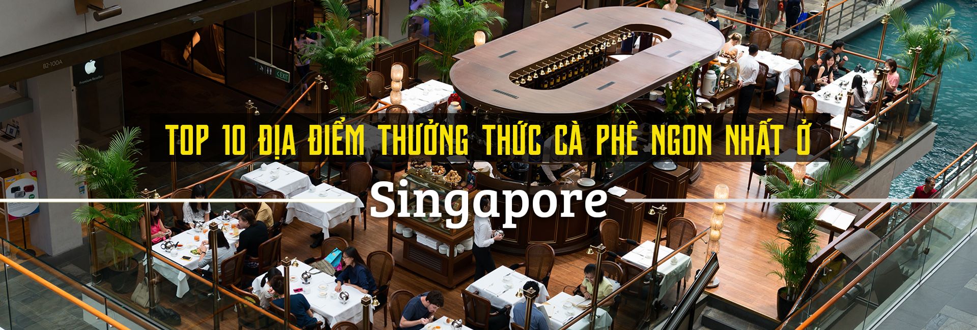 Top 10 địa điểm thưởng thức cà phê ngon nhất Singapore