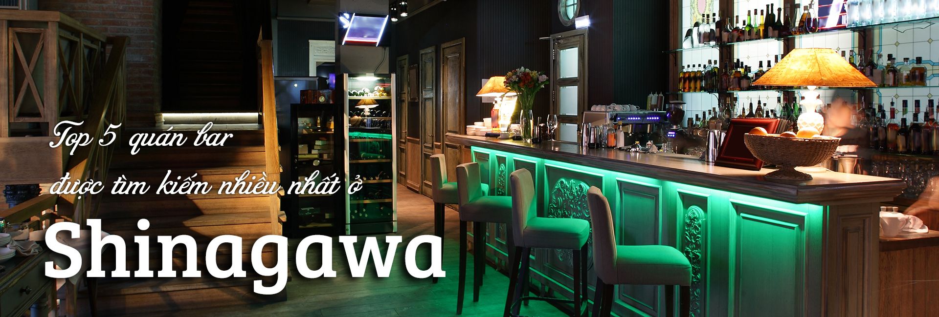 Top 5 quán bar náo nhiệt nhất ở phường Shinagawa, Tokyo