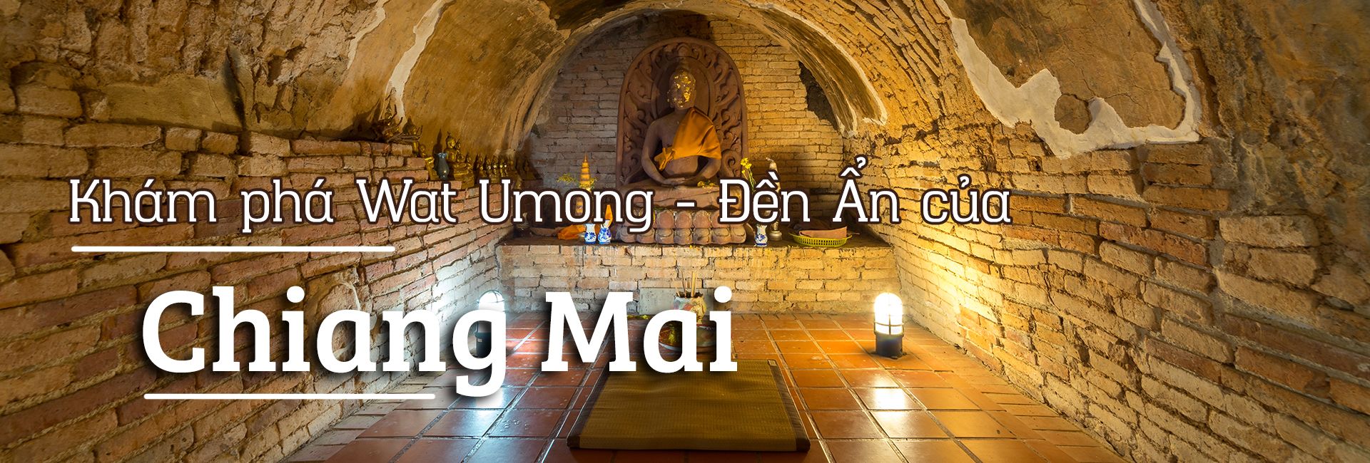 Khám phá Wat Umong - Đền Ẩn của Chiang Mai