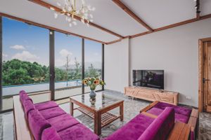 phong khach flamenco villa de montana homestay ba vi ha noi 
