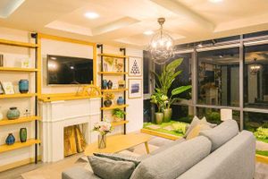 phong khach veque apartment 08 homestay ha noi
