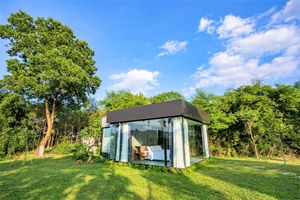 justfly hilltop bungalow quin hill thach that ha noi