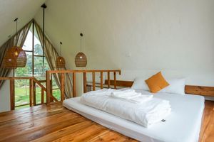 justfly rustic bungalow myan maison ba vi ha noi