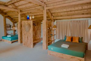 justfly bungalow 2 giuong mura retreat ba vi