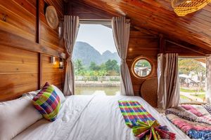justfly trang an lamia bungalow wooden bungalow family ninh binh