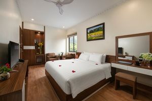 justfly deluxe double mountain view tam coc holiday hotel & villa ninh binh
