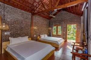 justfly deluxe family bungalow ninh binh family homestay ninh binh