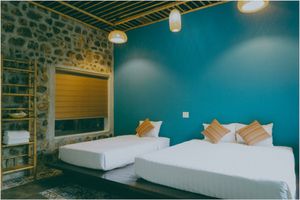 justfly triple garden view room trang an ecolodge ninh binh
