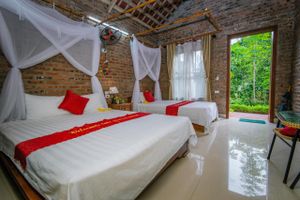 justfly deluxe bungalow tam coc lake view homestay ninh binh