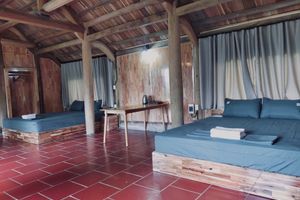 justfly bungalow 2 giuong doi mura retreat ba vi
