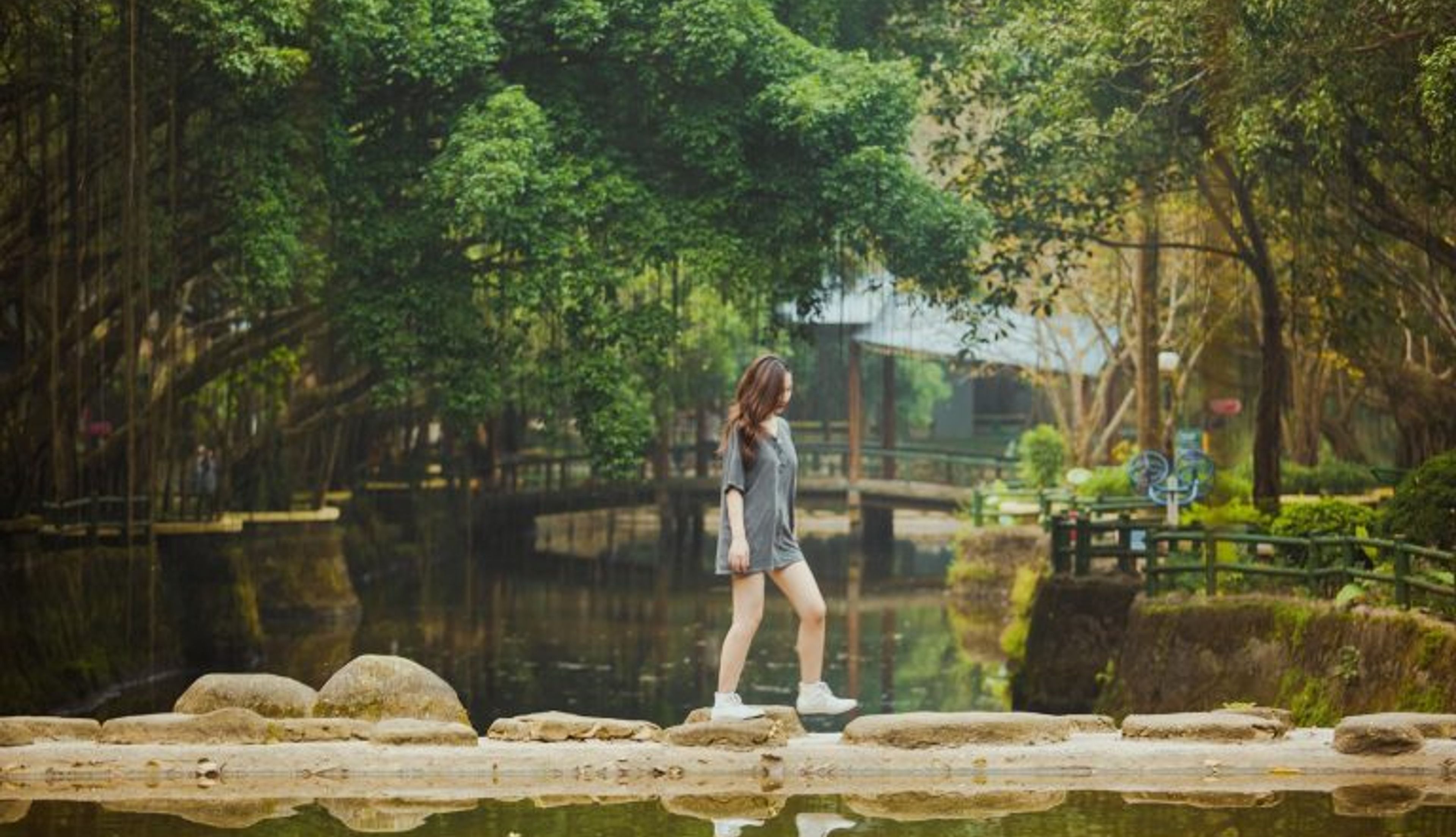 goc chup checkin khu du lich ao vua ba vi ha noi