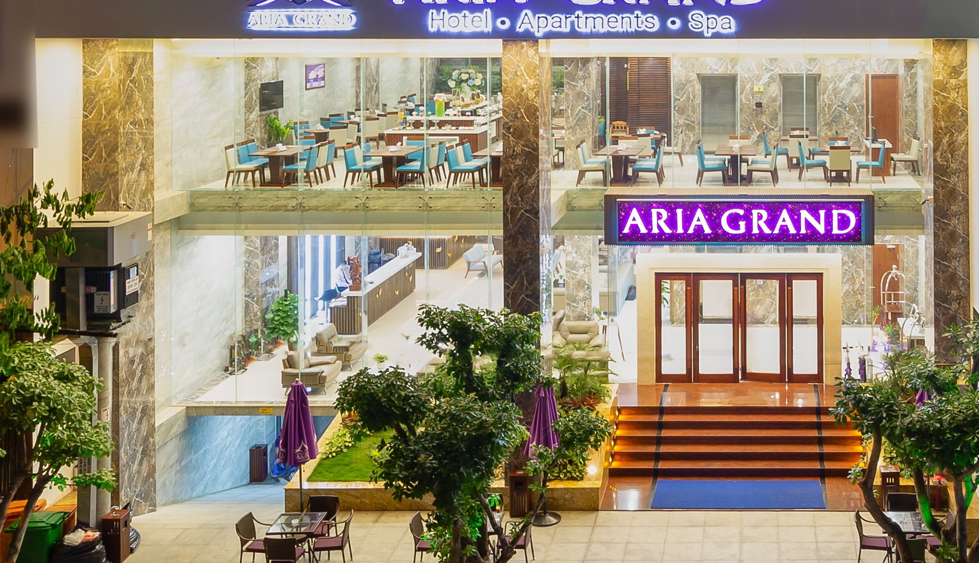 aria grand hotel spa da nang