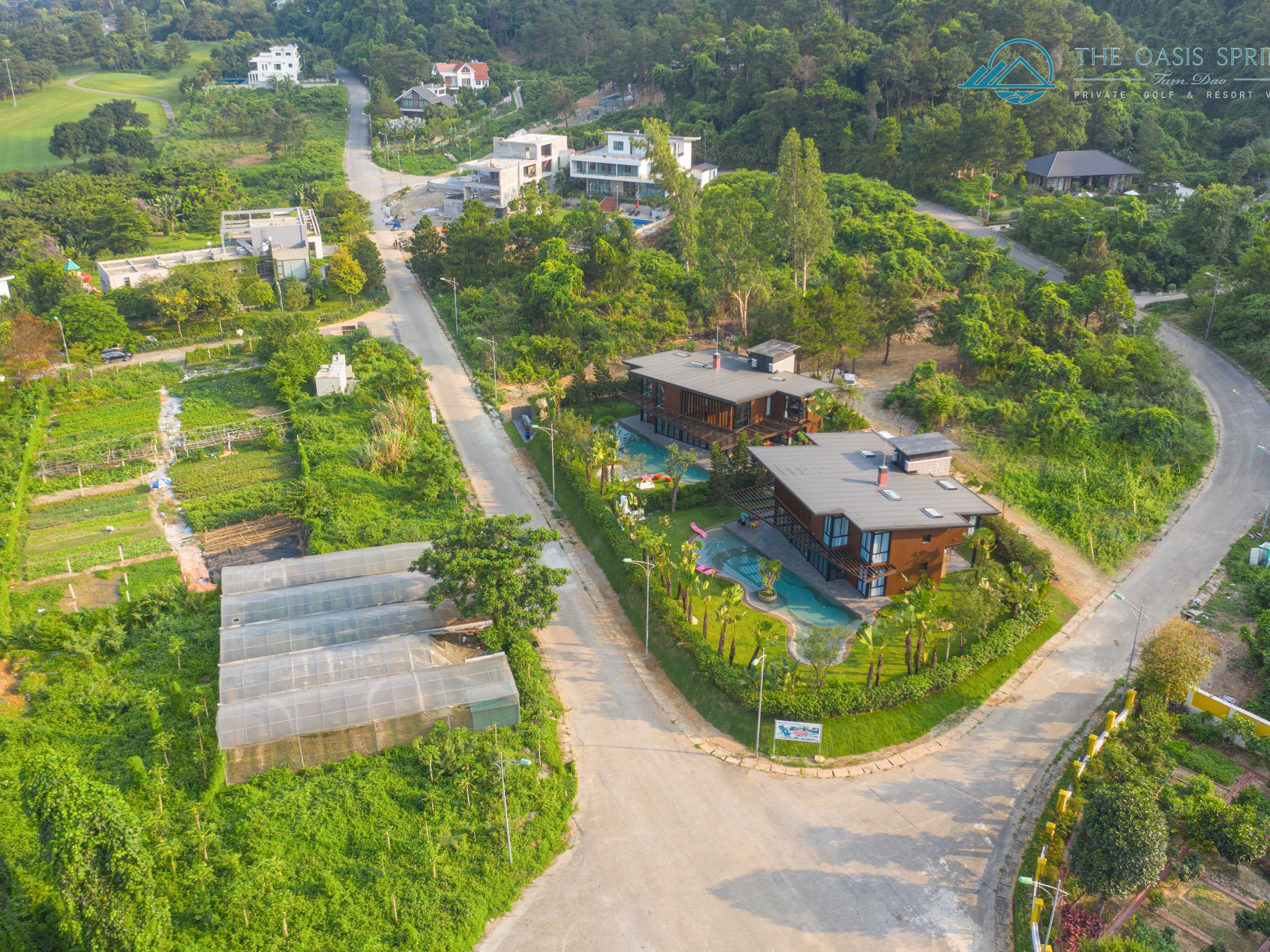 khuon vien oasis spring villa tam dao