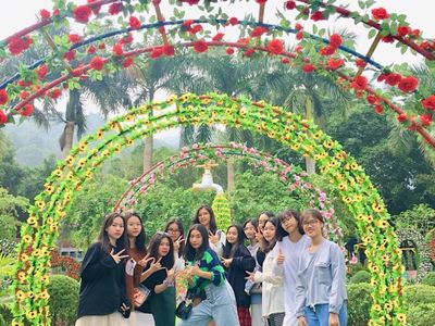 goc chup checkin khu du lich ao vua ba vi ha noi