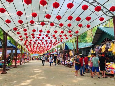 goc chup checkin khu du lich ao vua ba vi ha noi