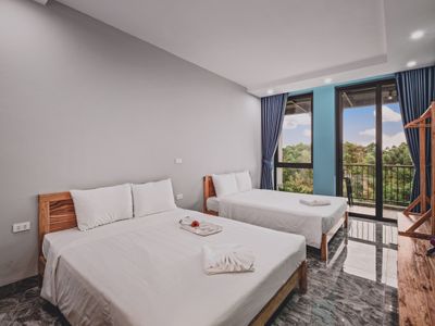 phong ngu flamenco villa de montana homestay ba vi ha noi 