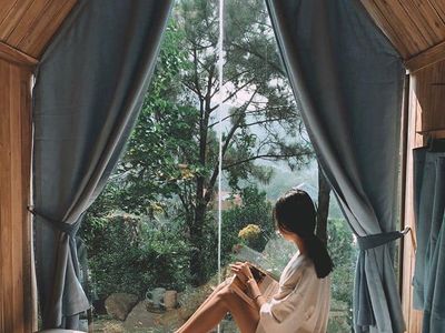 goc chup checkin nha go rung thong nha ben rung u lesa soc son ha noi