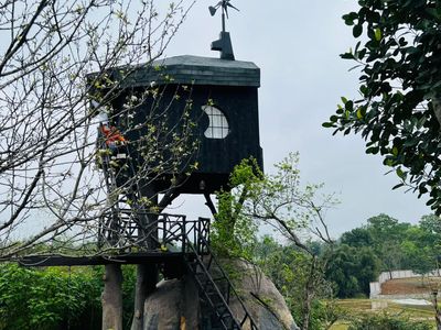 justfly phong to chim satoyama village hoa binh