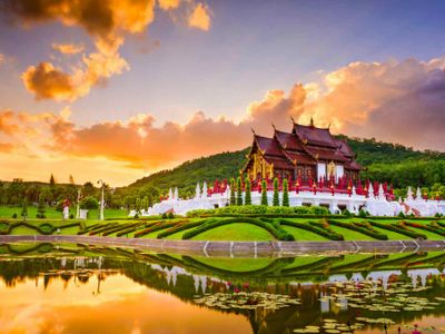 justfly royal flora garden chiang mai thailand