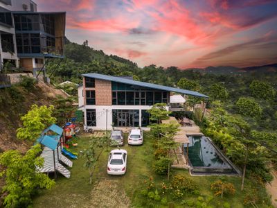 villa nang green filed ba vi