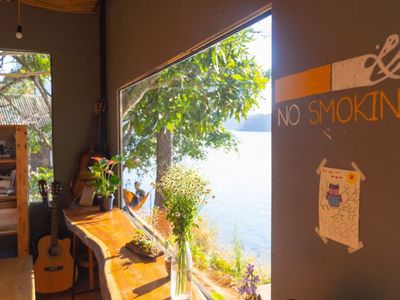 justfly khu cafe the lake house da lat