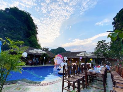 justfly trang an mountain house vip bungalow gia dinh ninh binh