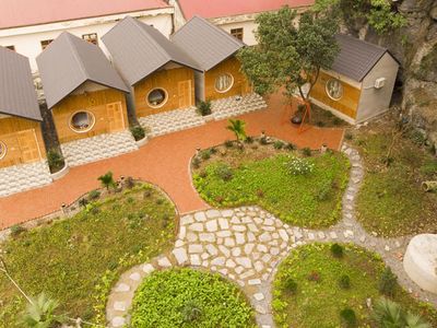 justfly trang an mountain house vip bungalow gia dinh ninh binh