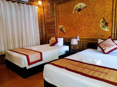 phong double view nui tam coc sunshine homestay ninh binh