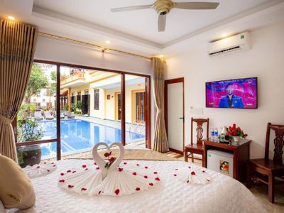 phong deluxe double view be boi lys homestay ninh binh