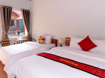 justfly deluxe bungalow tam coc tropical homestay ninh binh