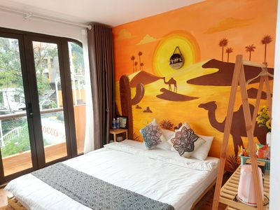 justfly bungalow 303 morocco homestay tam dao