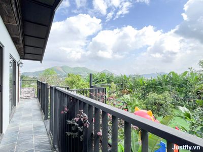justfly bunglow family suoi ngoc retreat thach that