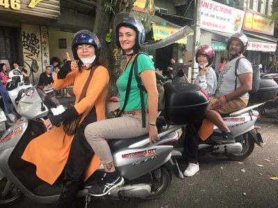 motorbike tours led by women hanoi