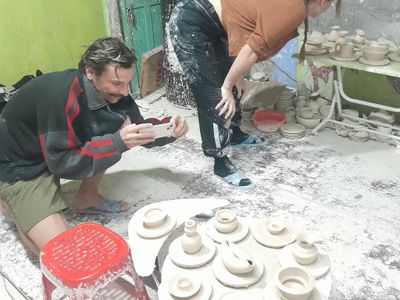 bat trang pottery class in old quarter hanoi