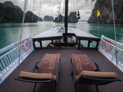 l'amour junk private charter indochina junk cruise ha long bay