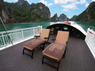 l'amour junk private charter indochina junk cruise ha long bay