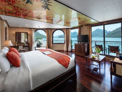 excutive suite indochine cruise lan ha indochina sail  ha long bay  