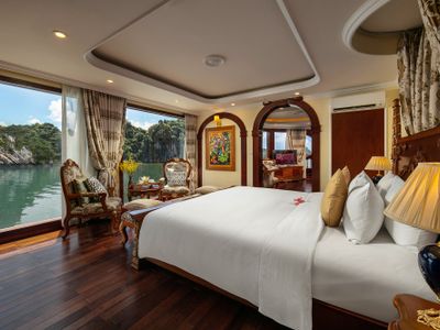royal suite emperor cruise ha long bay