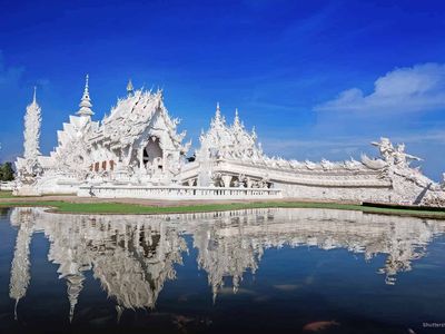 white temple chiang rai thai lan 