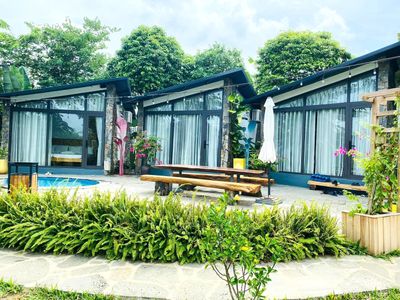 justfly bungalow chill villa ba vi  