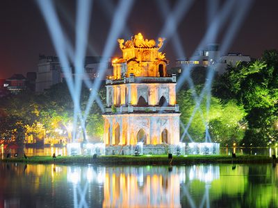 Tháp Rùa Hồ Gươm – Linh Hồn Của Thủ Đô Hà Nội | Justfly.Vn