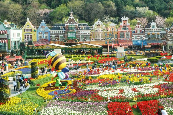 justfly cong vien everland seoul han quoc