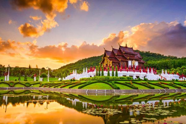 justfly royal flora garden chiang mai thailand
